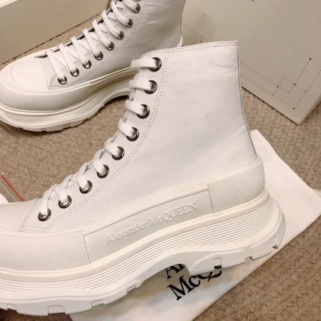 Alexander McQueen Oversized Sneaker White Lifestyle Sneakers 7