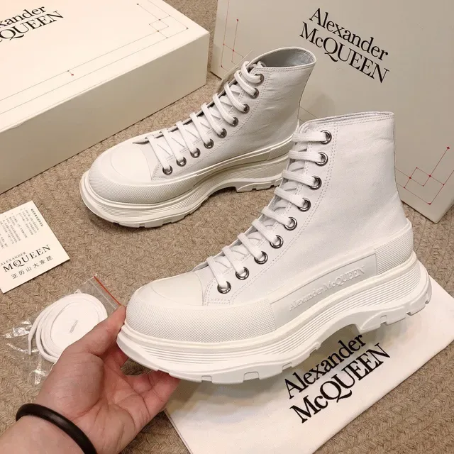 Alexander McQueen Oversized Sneaker White Lifestyle Sneakers 8