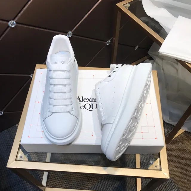 Alexander McQueen Oversized Sneaker White Lifestyle Sneakers 8