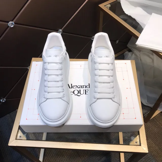 Alexander McQueen Oversized Sneaker White Lifestyle Sneakers 9