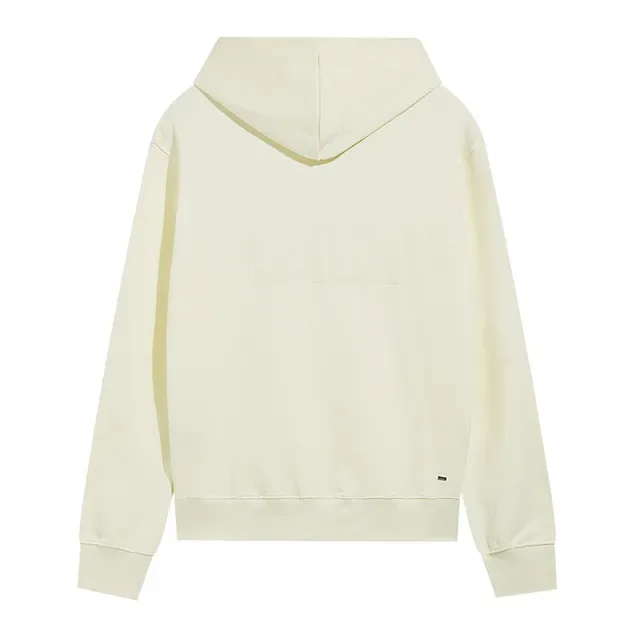 AMI Paris Black Gray Minimalist Tonal Logo Hoodie 5