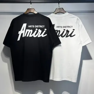 Amiri Arts District ग्राफिक प्रिंट टी-शर्ट