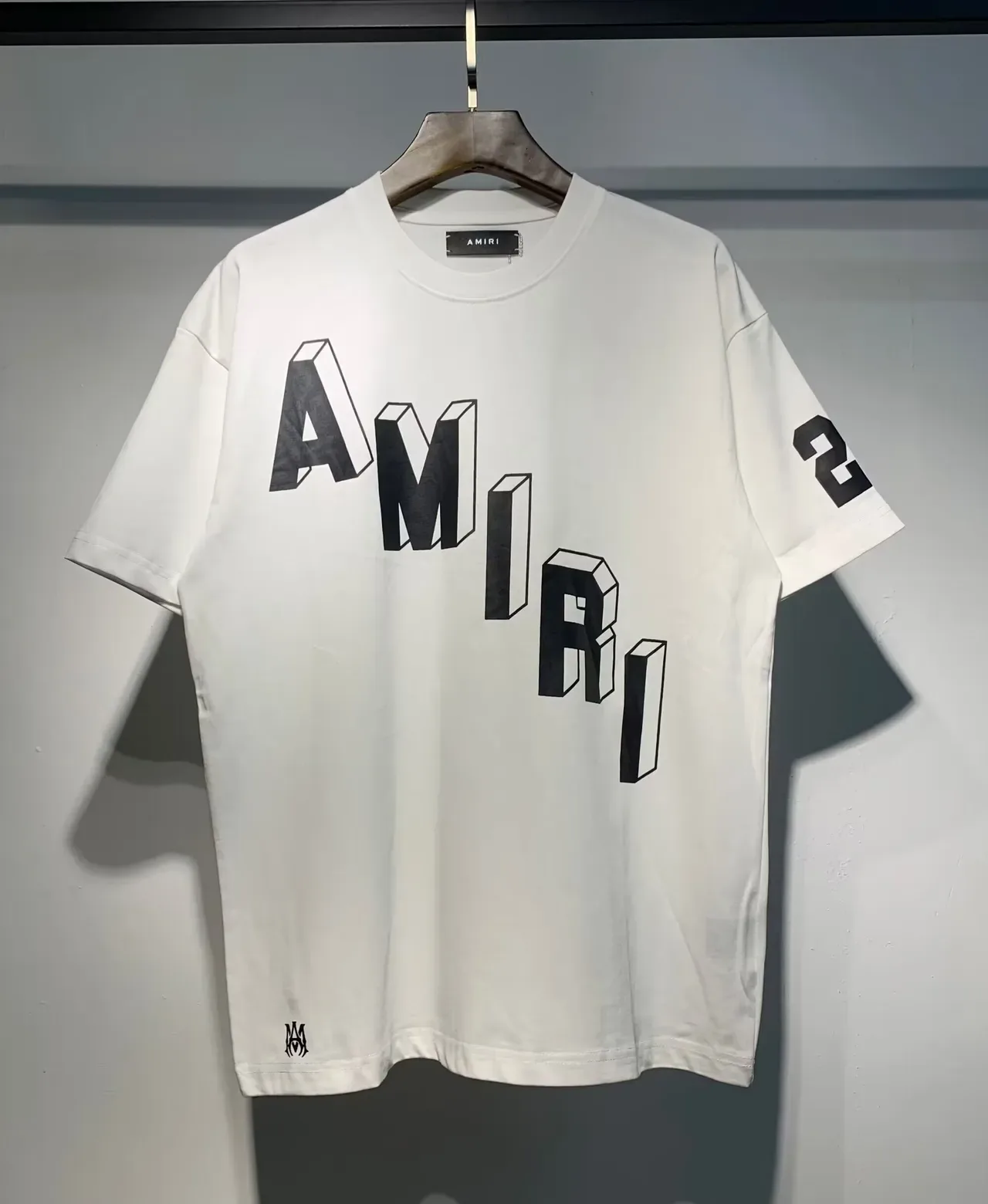 Amiri Graphic Print 3D Block Letter T-Shirt 9