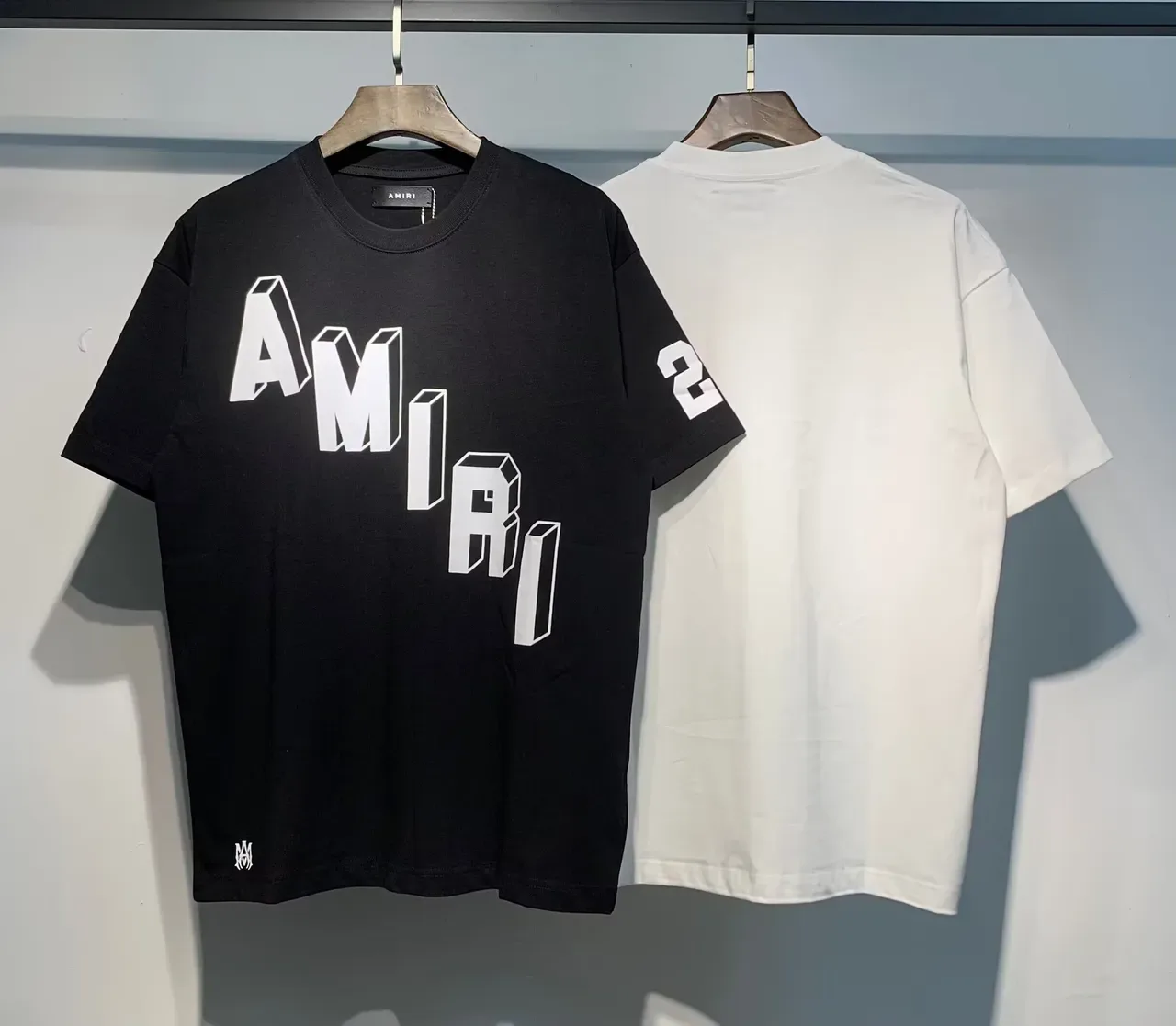 Amiri Graphic Print 3D Block Letter T-Shirt 12
