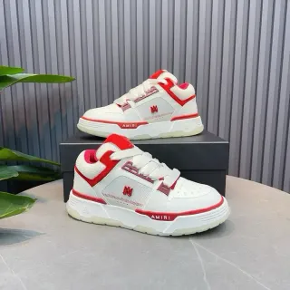 Amiri MA Court White Red Lifestyle Sneakers