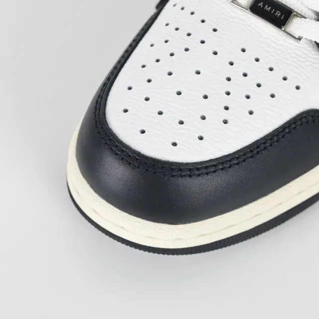 Amiri Skel Top High Black and White Lifestyle Sneakers 5