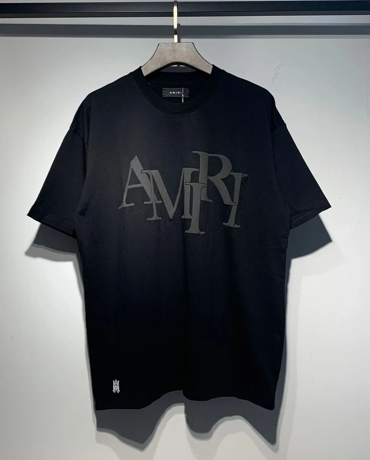 Amiri Stacked Logo Relaxed Fit T-Shirt 11