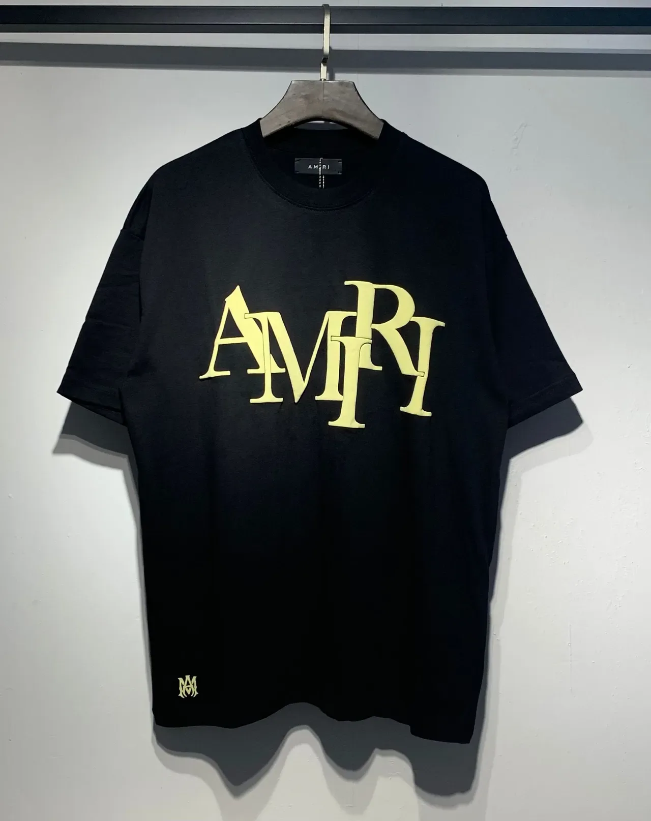 Amiri Stacked Logo Relaxed Fit T-Shirt 12