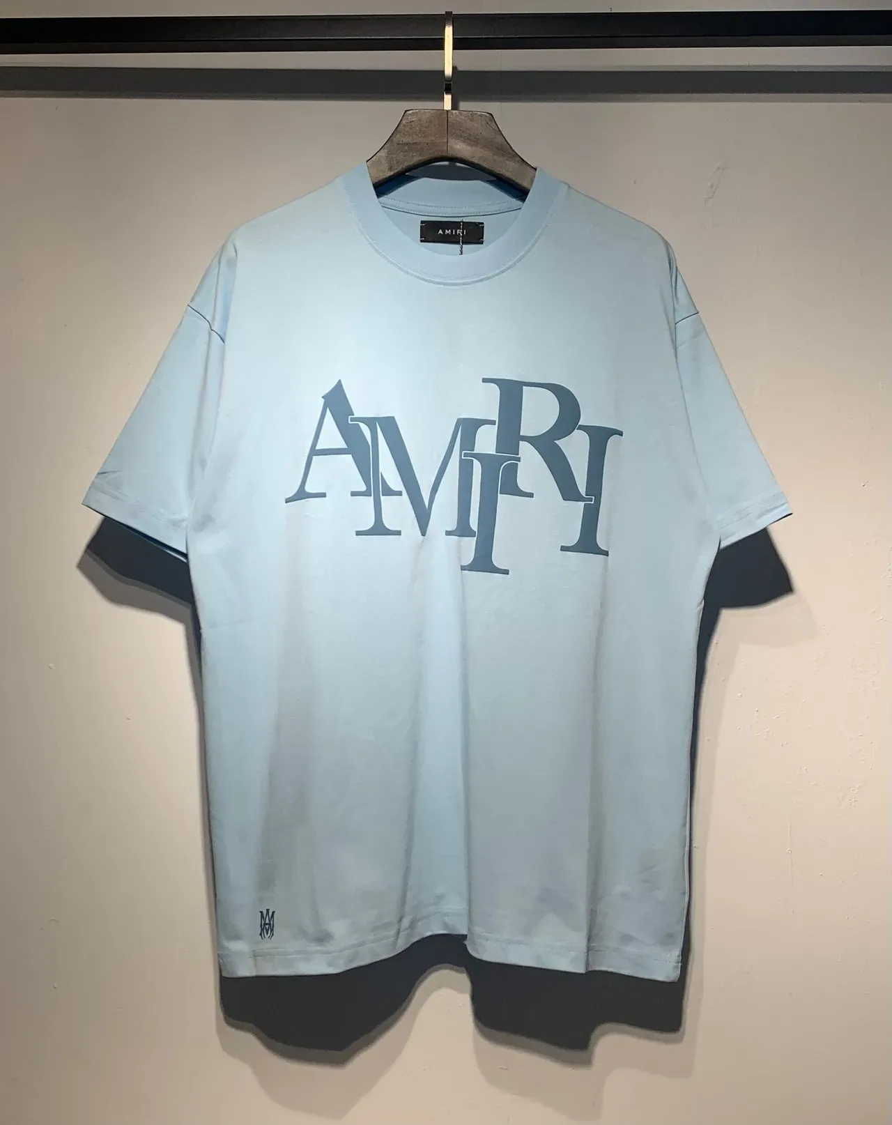 Amiri Stacked Logo Relaxed Fit T-Shirt 13