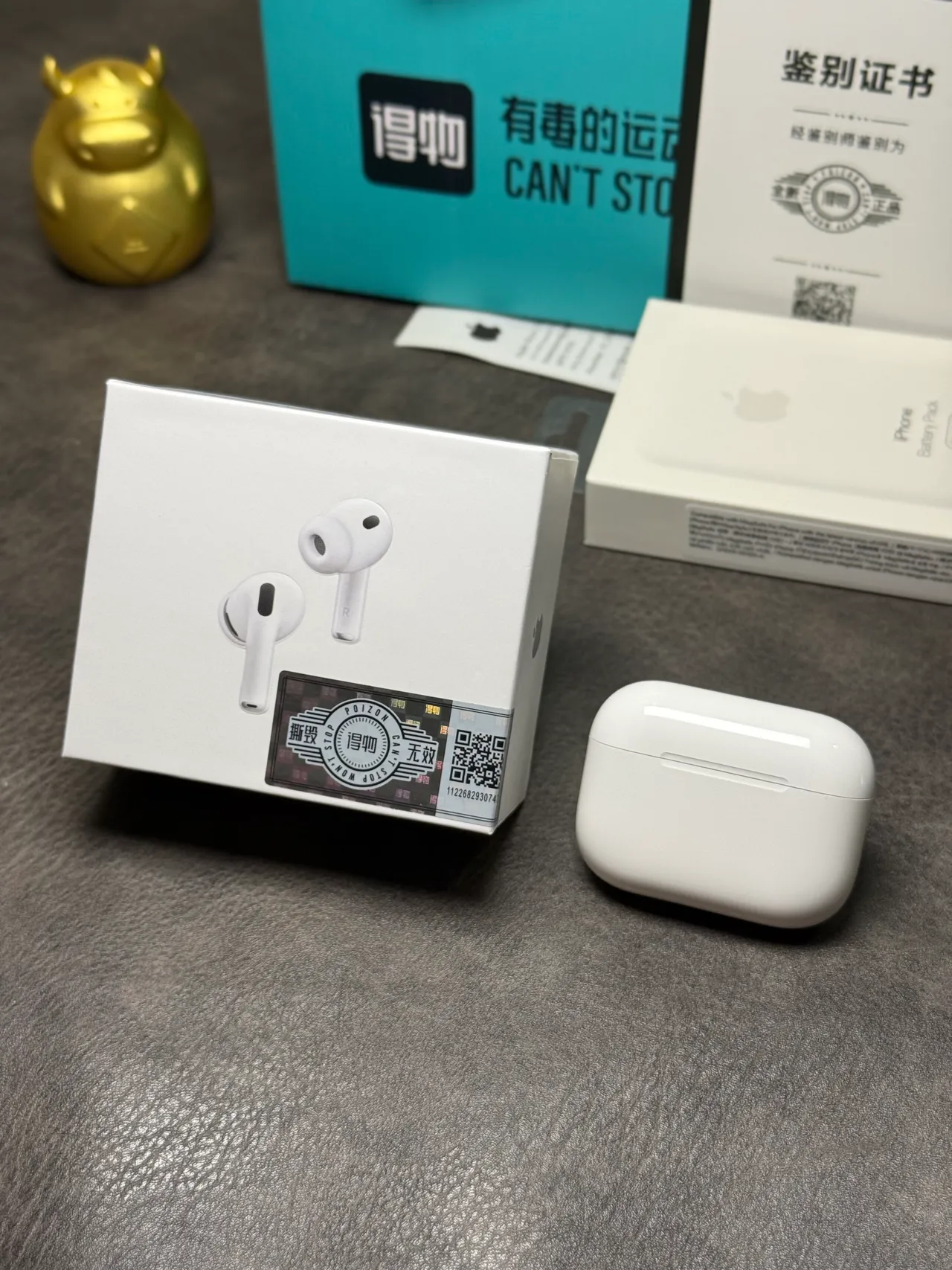 Apple أبيض نمط ساق مفتوح تكيف TWS سماعات الأذن 9