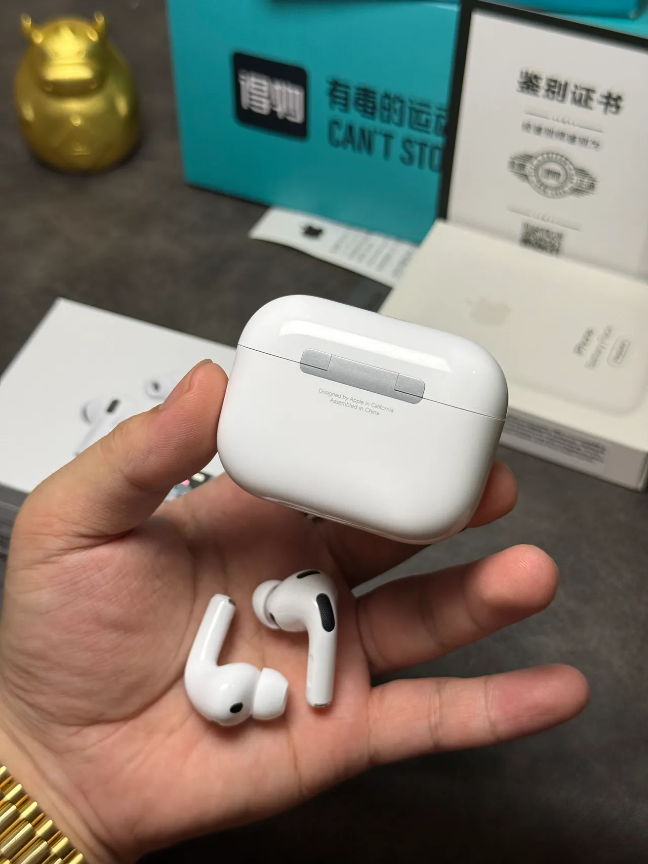 Apple أبيض نمط ساق مفتوح تكيف TWS سماعات الأذن 10