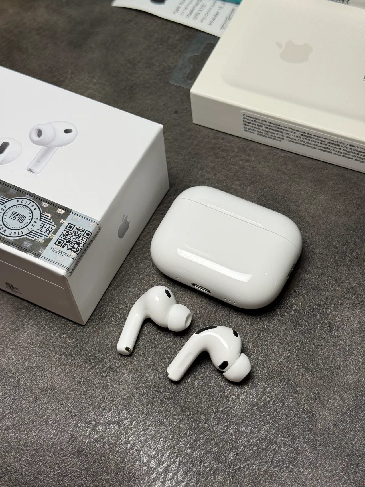 Apple أبيض نمط ساق مفتوح تكيف TWS سماعات الأذن 13