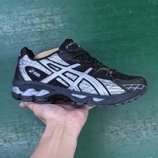ASICS Gel-Kayano 14 Black Silver Running Shoes