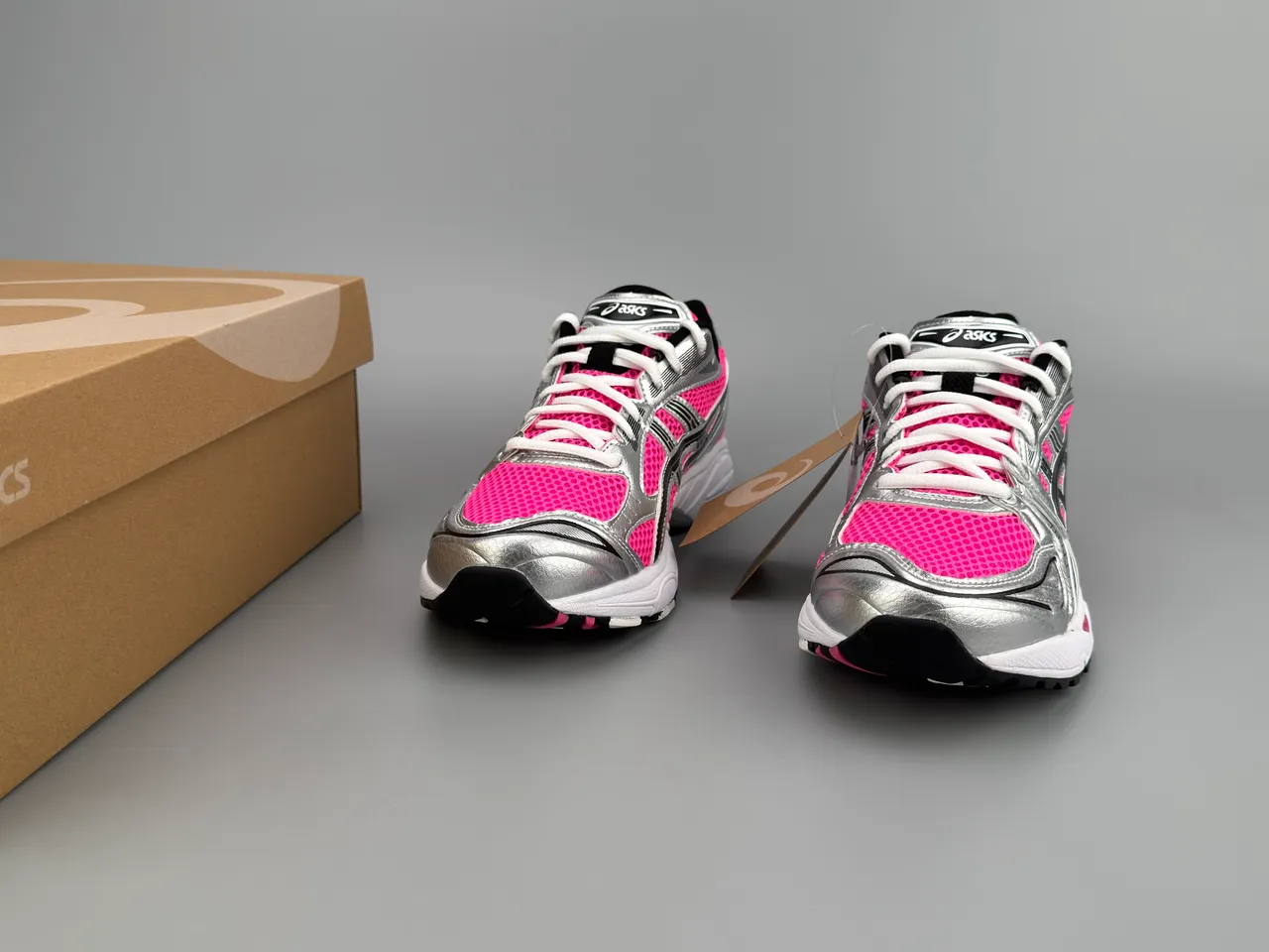 ASICS Gel-Kayano 14 Silver Pink tênis de corrida 3