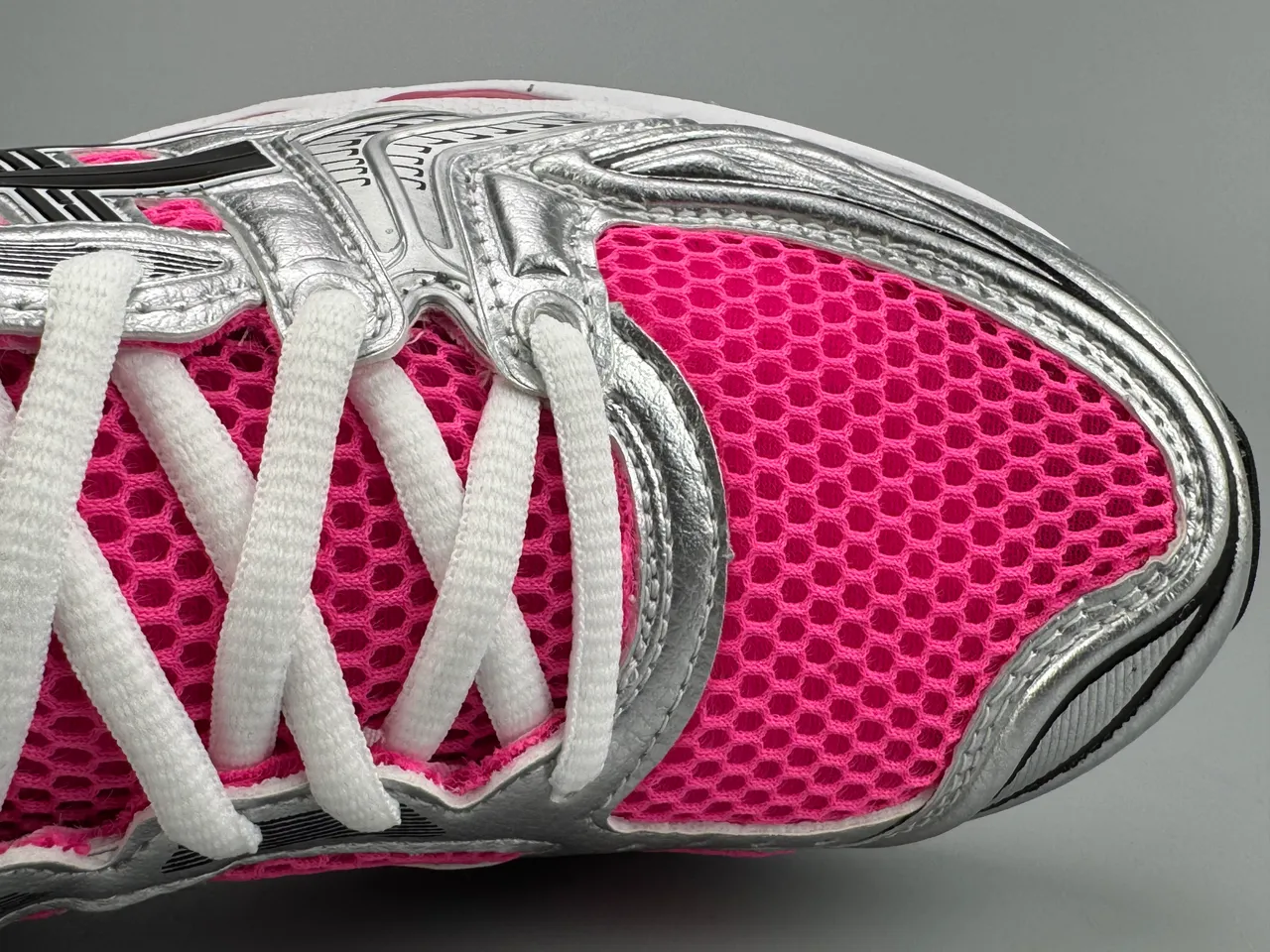 ASICS Gel-Kayano 14 Silver Pink tênis de corrida 6