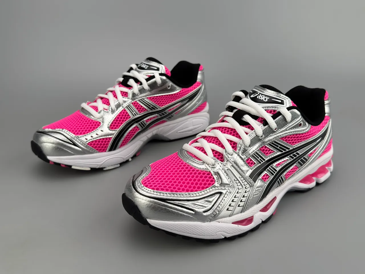 ASICS Gel-Kayano 14 Silver Pink tênis de corrida 9