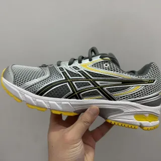 ASICS Gel-Kayano Silver Black Yellow أحذية جري