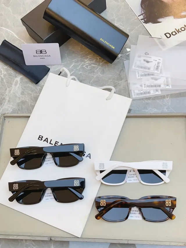 Balenciaga BB0480SK Cadre Noir Lentille Miroir Gris Lunettes de Soleil 7
