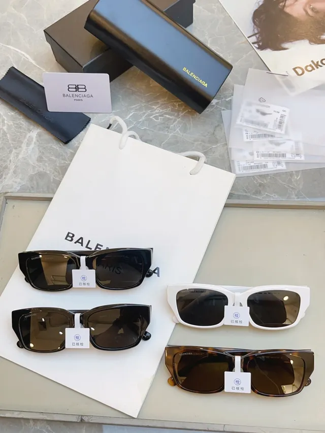 Balenciaga BB0480SK Cadre Noir Lentille Miroir Gris Lunettes de Soleil 8