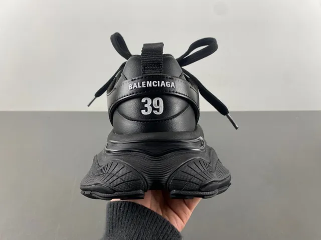 Balenciaga Defender Black Chunky Sneakers 4