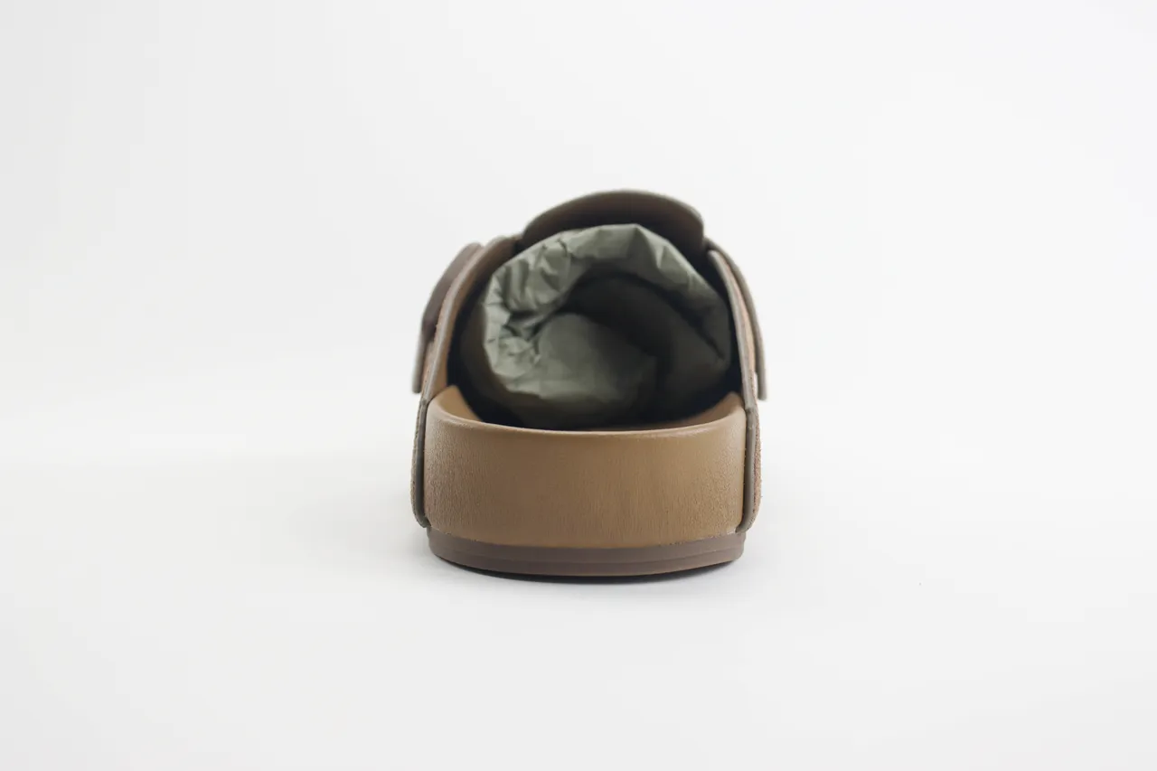 Balenciaga Le Cagole Marrom Bege Camurça Superior Alça Única Oversized Fivela Tênis Casual 9