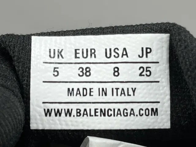 Balenciaga Speed Trainer কালো Sock-Fit লাইফস্টাইল স্নিকার 12