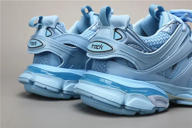 Balenciaga Track Trainer हल्का नील चंकी स्निकार 2