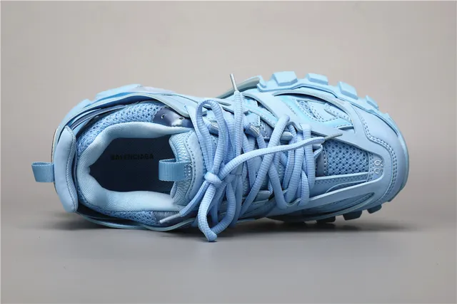 Balenciaga Track Trainer हल्का नील चंकी स्निकार 7