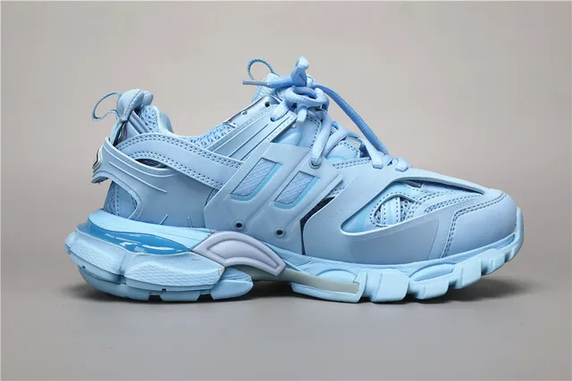 Balenciaga Track Trainer हल्का नील चंकी स्निकार 8