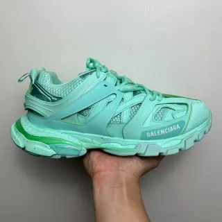 Balenciaga Track Trainer Mint Green Chunky Sneakers