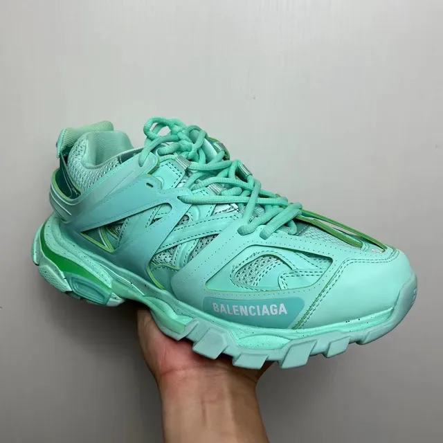 Balenciaga Track Trainer Sneakers Chunky Vert Menthe 2