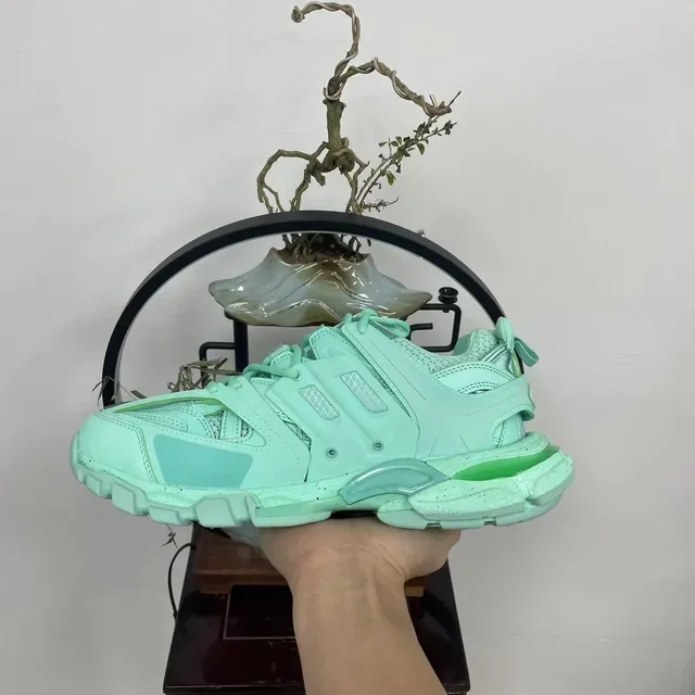 Balenciaga Track Trainer Sneakers Chunky Vert Menthe 6