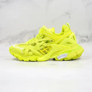 بالنسياغा Track Trainer أصفر نيون أحذية رياضية سميكة