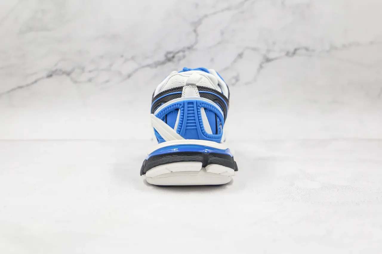 Balenciaga Track Trainer blancs bleus noirs chunky sneakers 2