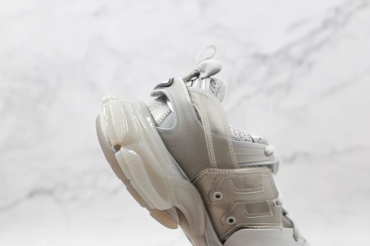 Balenciaga Track Trainer White Translucent Chunky Sneakers 6