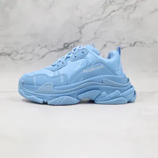 Balenciaga Triple S zapatillas chunky azul claro