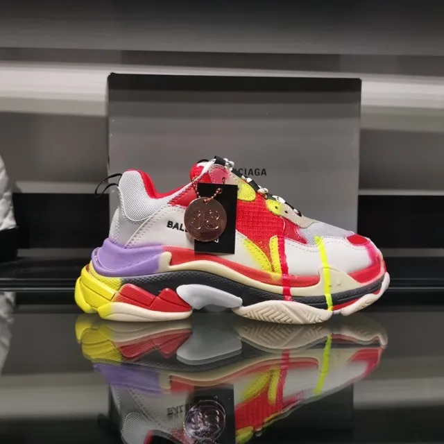 Balenciaga Triple S Multicolor Chunky Sneakers 1