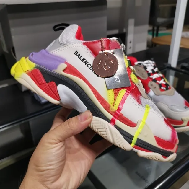 Balenciaga Triple S Multicolor Chunky Sneakers 3