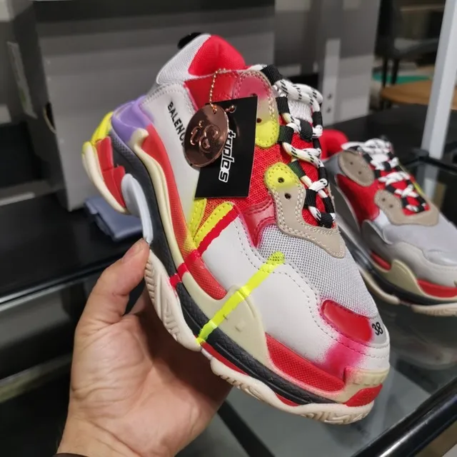 Balenciaga Triple S Multicolor Chunky Sneakers 6