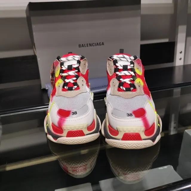 Balenciaga Triple S Multicolor Chunky Sneakers 8