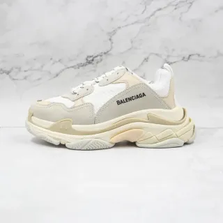 Balenciaga Triple S أوف وايت بيج أحذية رياضية كبيرة