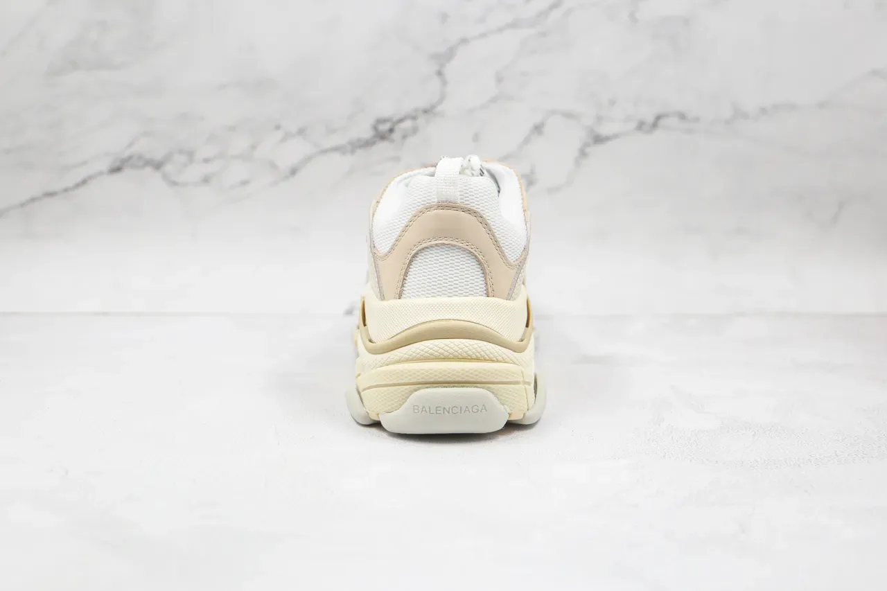 Balenciaga Triple S Off-White Beige Sneakers Chunky 2