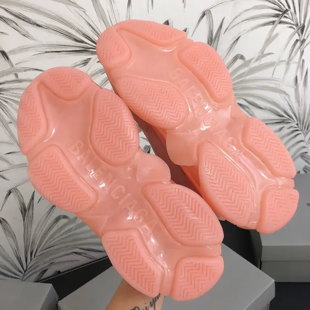 Balenciaga Triple S Chaussures Chunky Roses 3