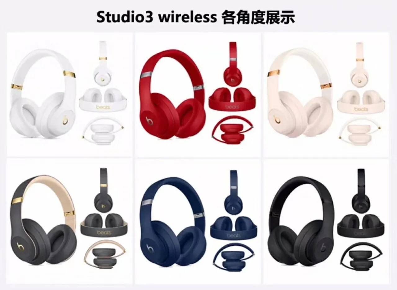 Beats Studio3 Auriculares Inalámbricos de Diadema 7