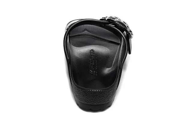 Birkenstock Arizona Sandales Noires à Double Bride Casual 6
