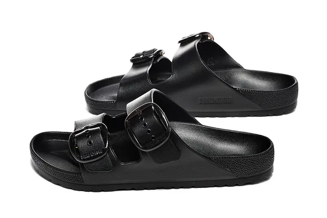 Birkenstock Arizona Sandales Noires à Double Bride Casual 7