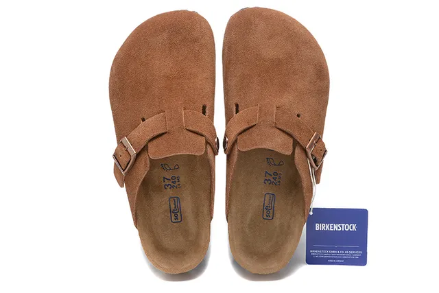 Birkenstock Arizona Sabot Marron Daim 2