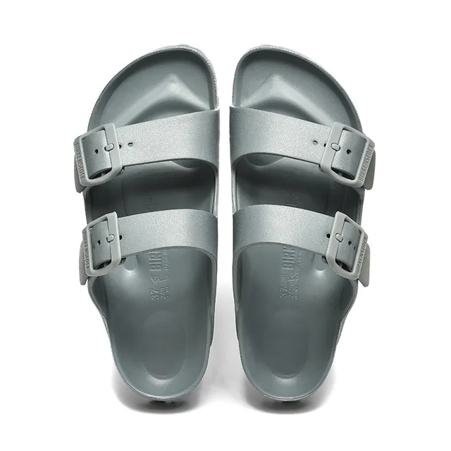 Birkenstock Arizona gris sandales casuales 5