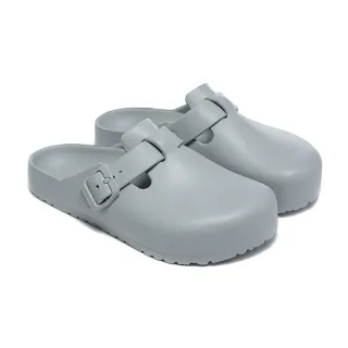 Birkenstock Arizona Gray Molded EVA Construction Single Adjustable Strap Clog