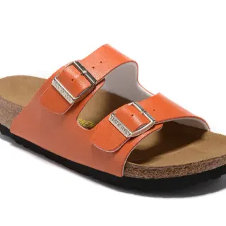 Birkenstock Arizona Orange দুই-স্ট্র্যাপ ক্যাজুয়াল স্যান্ডেল